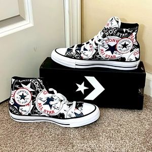 Converse All Star High Top - Big Logo - New - 5.5M/7.5W